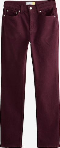 Next Slimfit Farkut värissä punainen: etupuoli