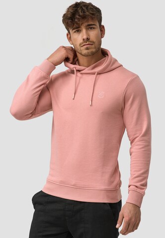 INDICODE JEANS Sweatshirt 'Simpson' in Roze