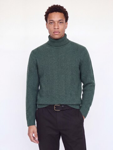 JJ Rebel - Jersey 'JREBARCAN' en verde: frente