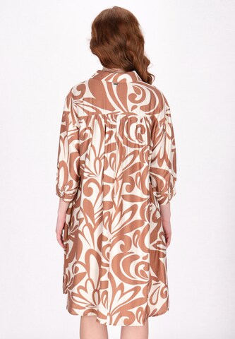 DreiMaster Klassik Shirt dress in Beige
