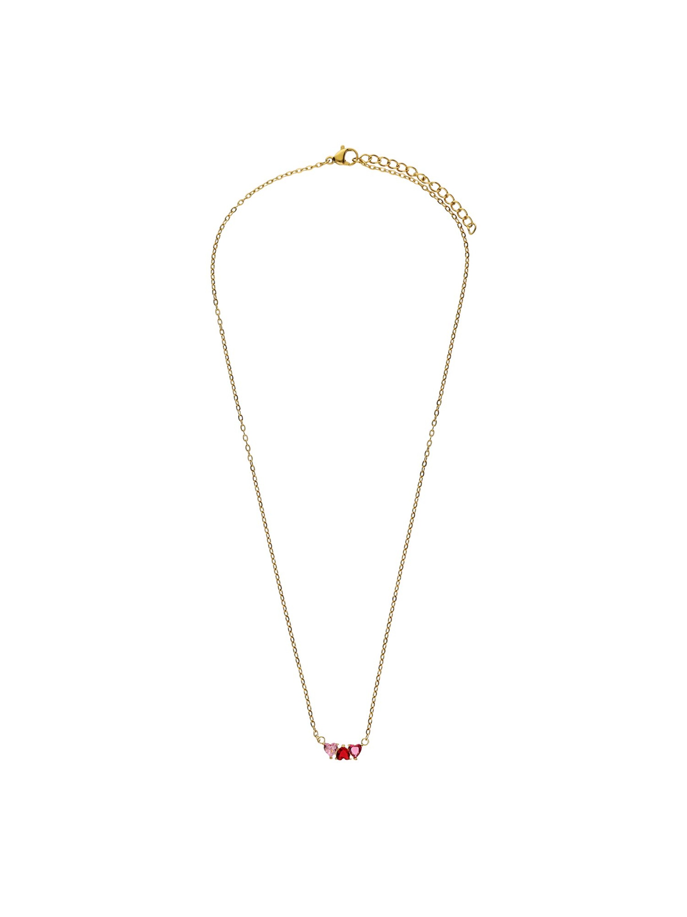 Lucardi Necklace in Gold: front