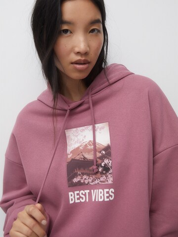 Pull&Bear Sweatshirt in Pink