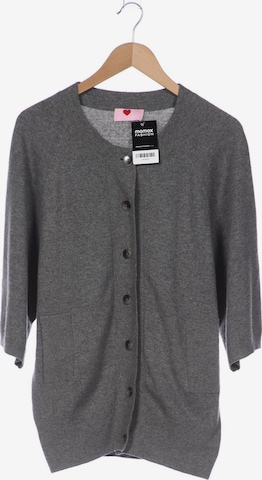 HERZENSANGELEGENHEIT Sweater & Cardigan in XL in Grey: front
