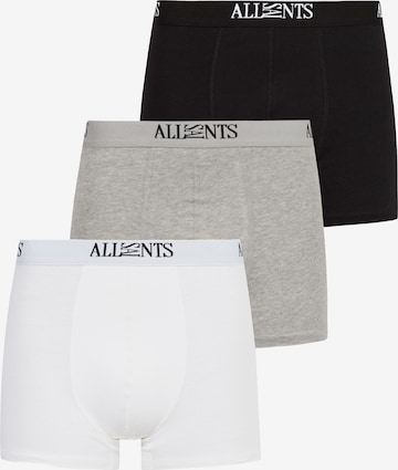 Boxer 'WREN' di AllSaints in grigio: frontale