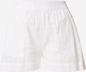 Shorts de bain Nasty Gal en blanc : devant