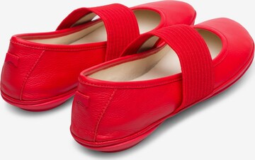 CAMPER Ballet Flats with Strap in Red