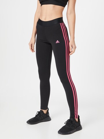 ADIDAS SPORTSWEAR Skinny Sports trousers 'Essential' in Black: front