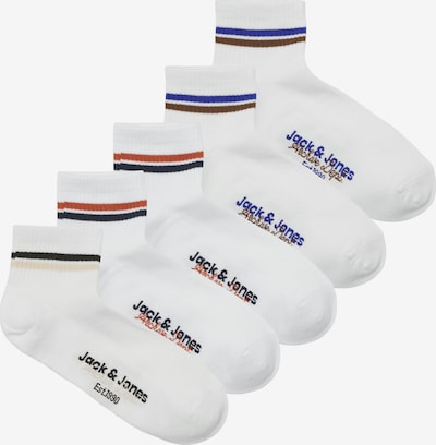 JACK & JONES Sukat 'JACBOSTON' värissä tummansininen / suklaa / musta / valkoinen, Tuotenäkymä