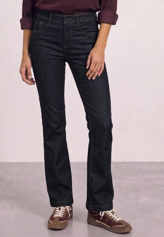 STREET ONE Bootcut Τζιν 'Blaire' σε μπλε: μπροστά