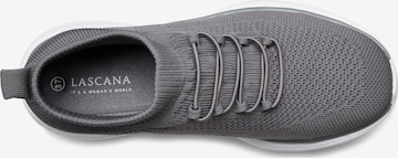 LASCANA Slip-Ons in Grey