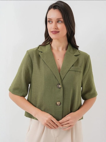 Bigdart - Blazer em verde: frente