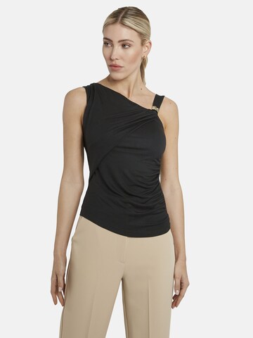 Haut 'MIOWA' Nicowa en noir : devant