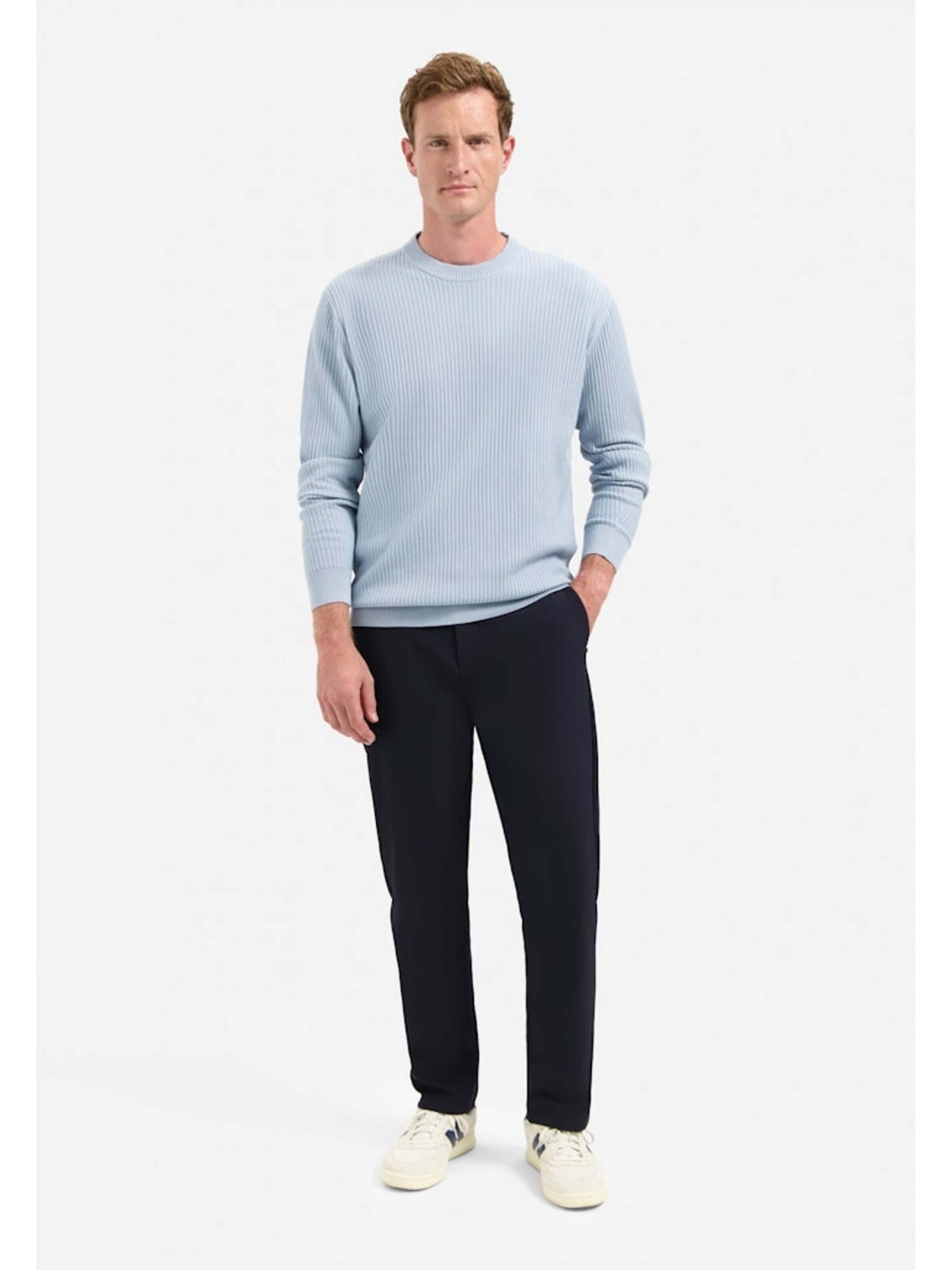 No Excess Sweater in Blue