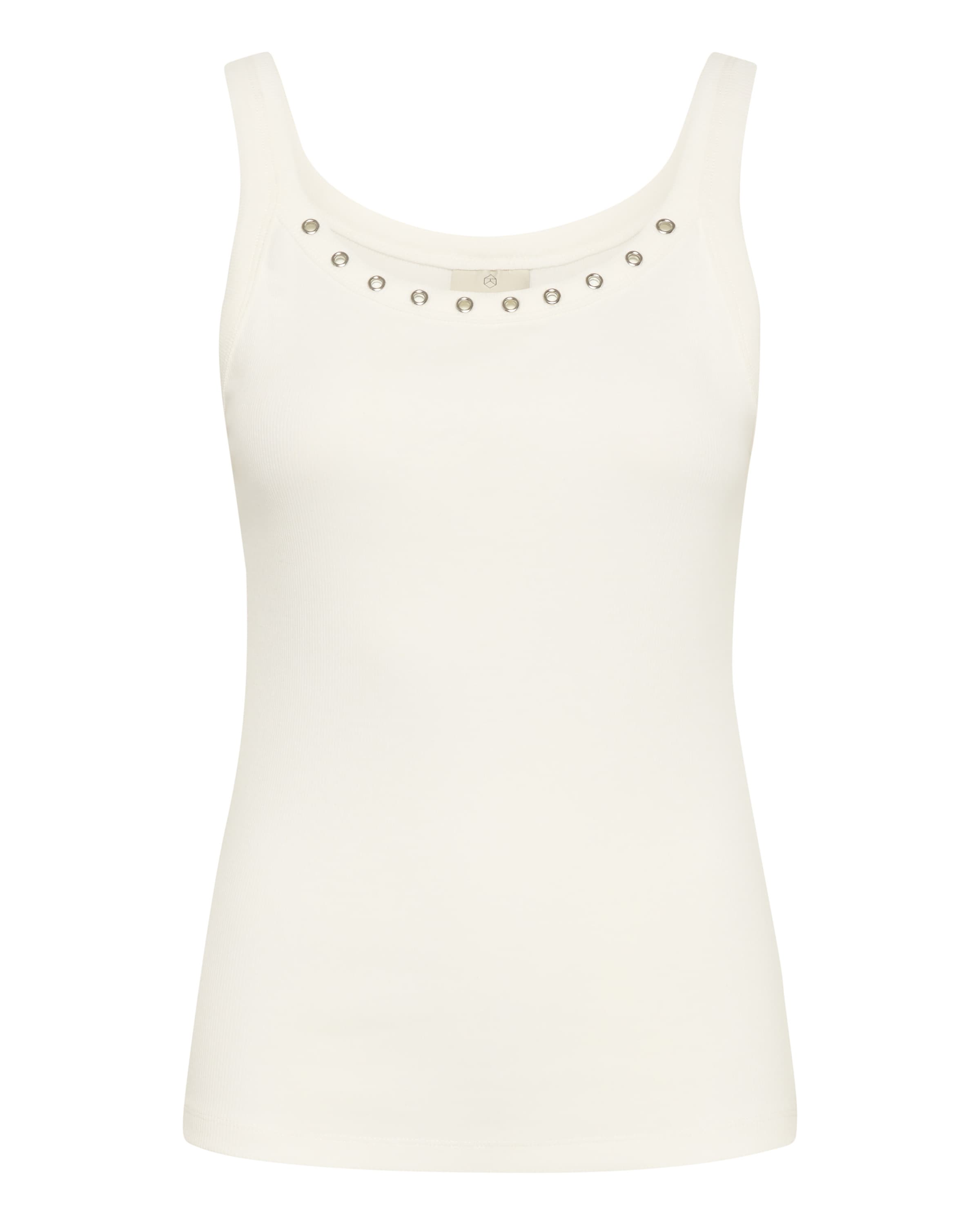 Top 'KAcarna' de la Kaffe pe alb: față