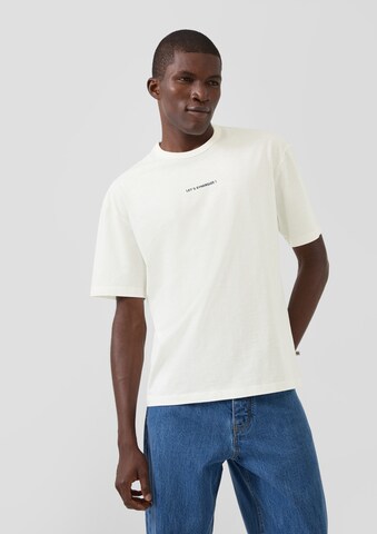 T-Shirt s.Oliver en beige : devant