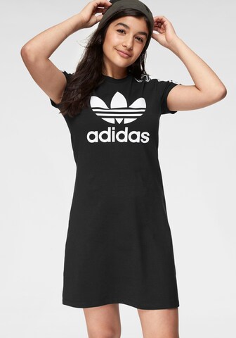 ADIDAS ORIGINALS Obleka | črna barva: sprednja stran