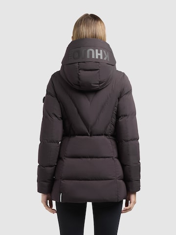 khujo Winter Jacket 'Rabb2' in Purple