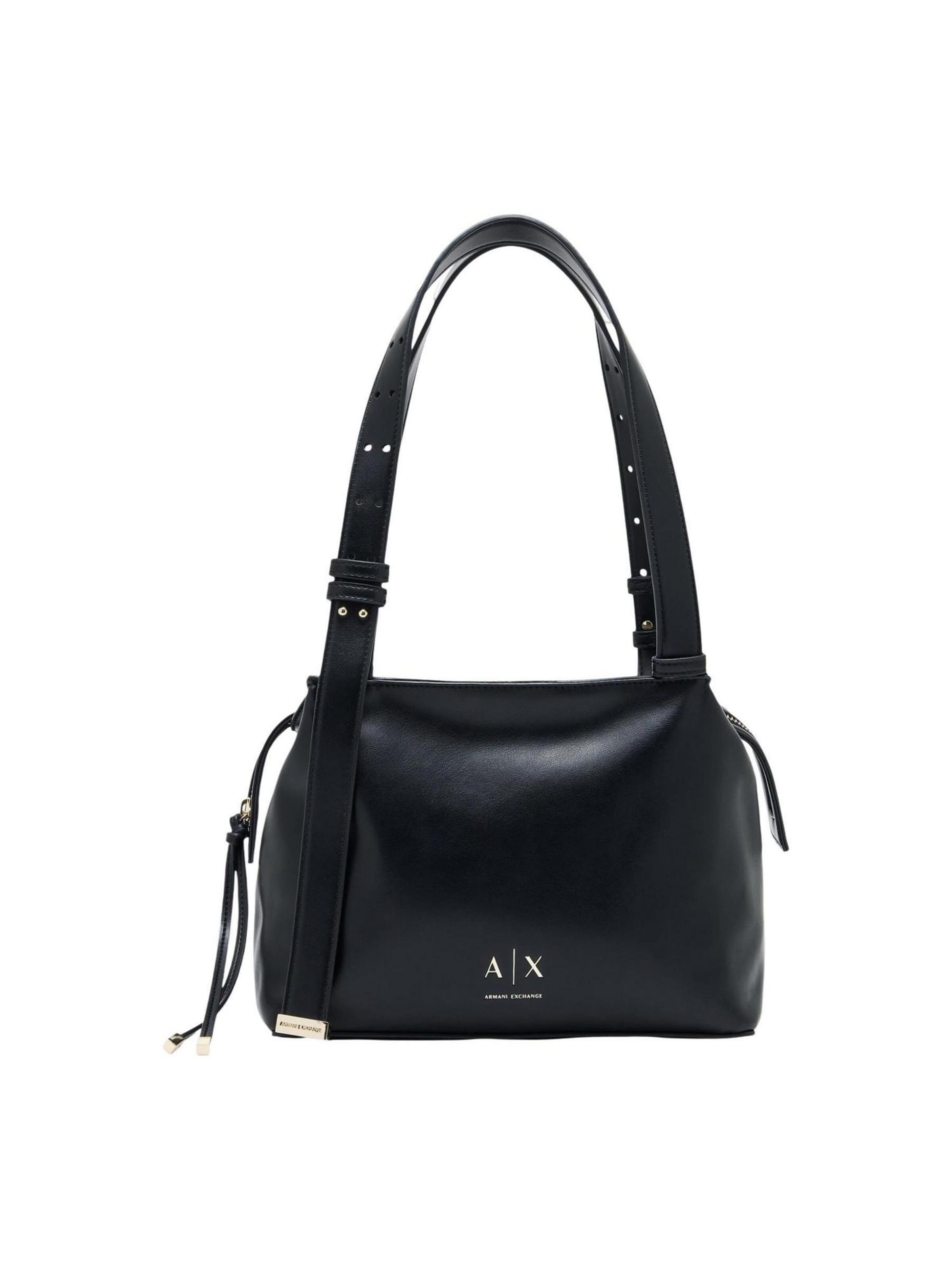 ARMANI EXCHANGE Schoudertas 'XW002604 AF19902' in Zwart: voorkant
