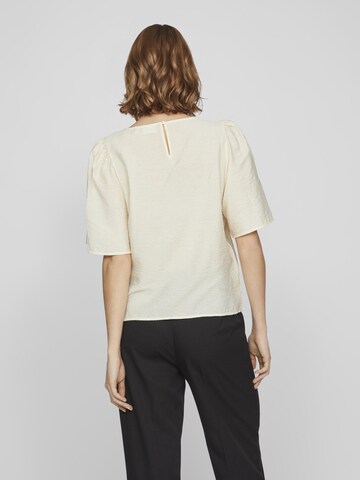 VILA Bluse in Beige
