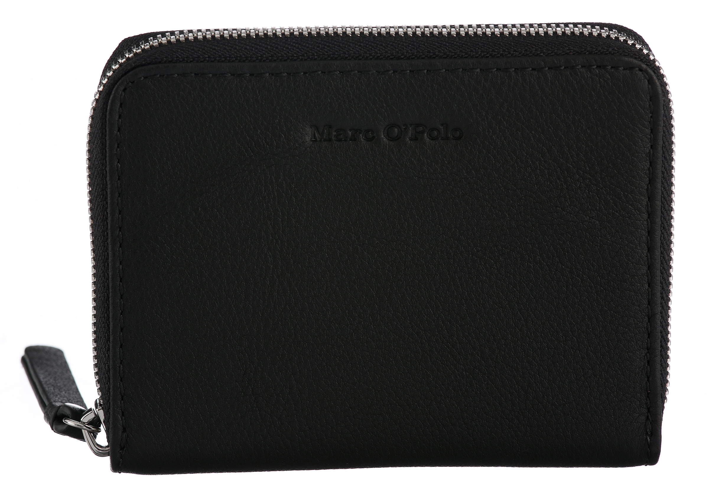 Marc O'Polo Accessories Portemonnaie in Schwarz: Vorderseite