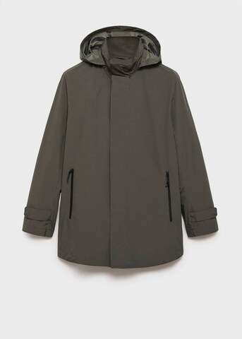MANGO MAN Funktionsjacke 'Ares' in Grün: Vorderseite