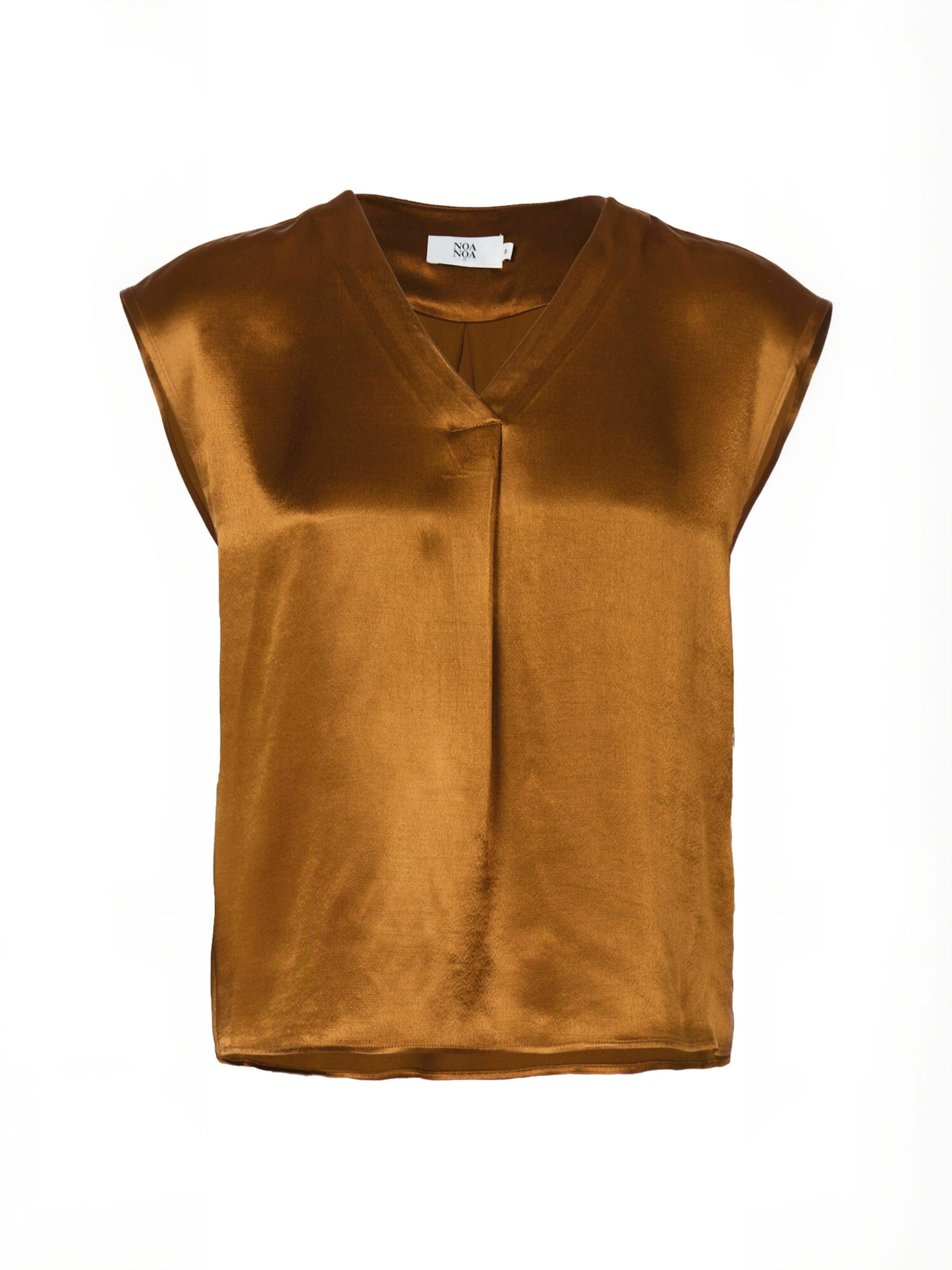 Noa Noa Top ' DeaNN ' in Gold: Vorderseite