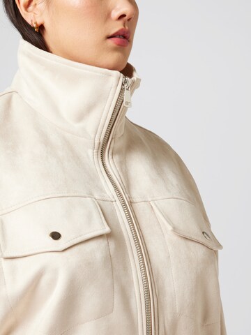 Guido Maria Kretschmer Curvy Between-Season Jacket 'Lucca' in Beige