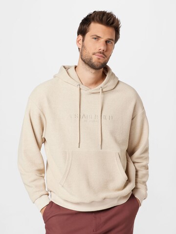 Sweat-shirt BURTON MENSWEAR LONDON en gris : devant