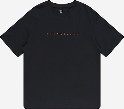 Jack & Jones Junior Camiseta 'STAR' en navy / naranja, Vista del producto