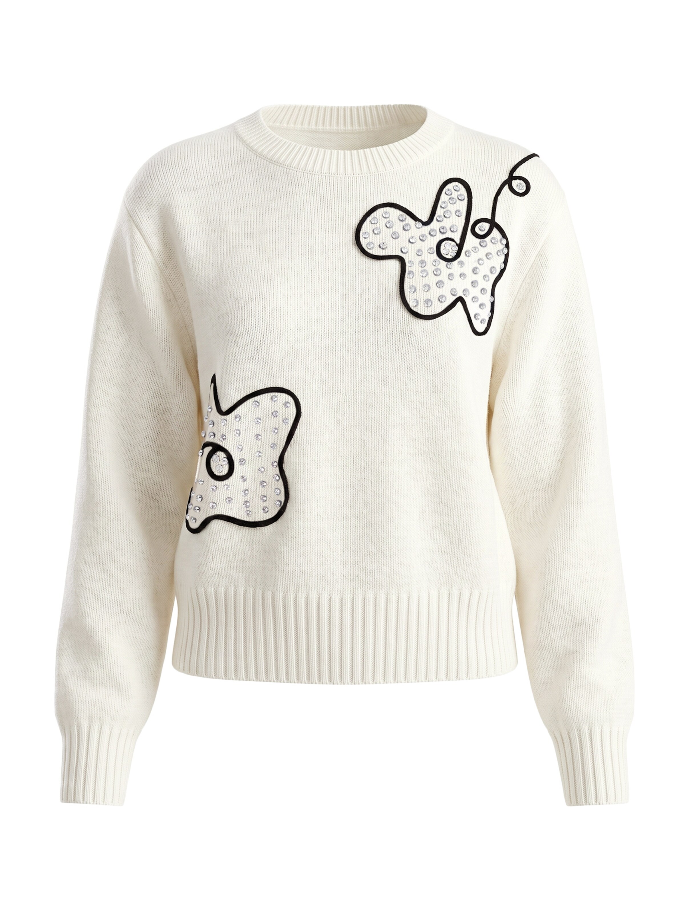 Imily Bela Pullover in Weiß: Vorderseite