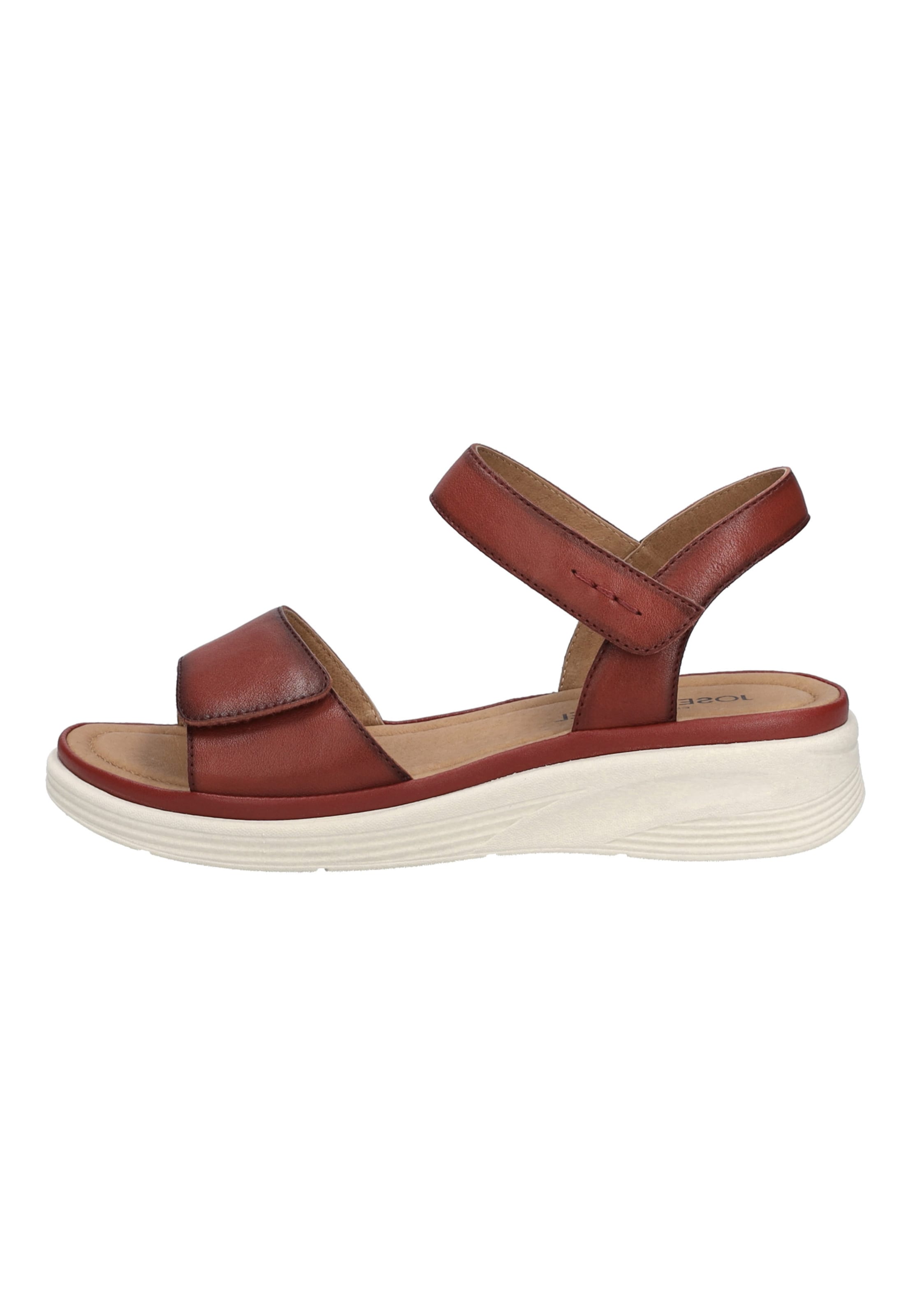 JOSEF SEIBEL Sandaal 'Sevran 01' in Rood: voorkant