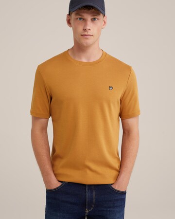 WE Fashion Футболка в Желтый: спереди