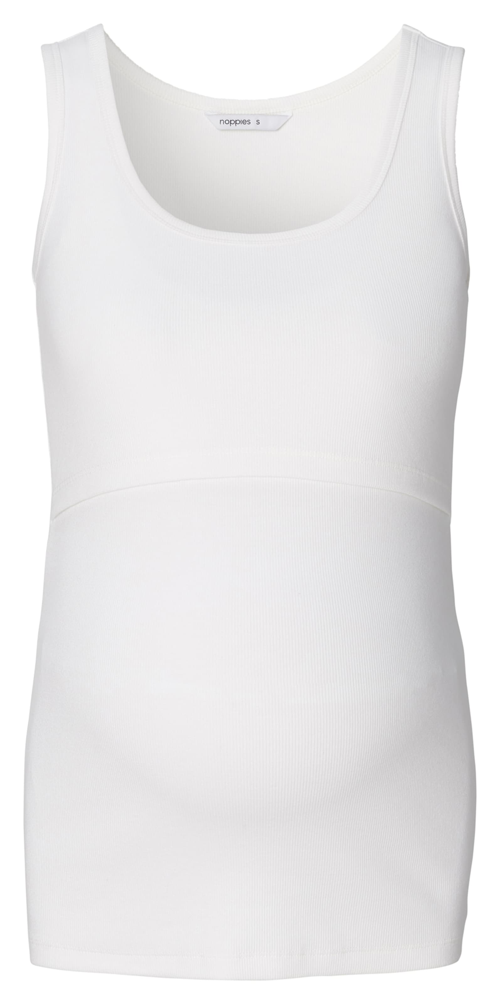 Noppies Top ' Evita ' in Wit: voorkant