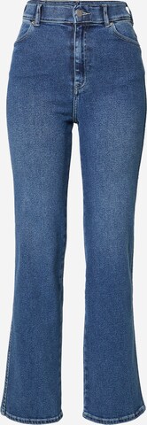 Dr. Denim Bootcut Jeans in Blauw: voorkant