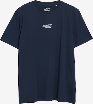 s.Oliver T-Shirt in Blau: Vorderseite