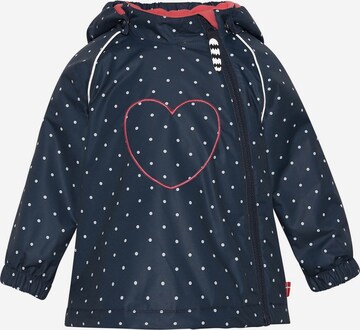 Racoon Outdoor Performance Jacket 'Emma Dot' in Blue: front
