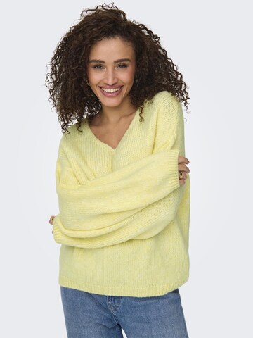 JDY Pullover 'JDYDinea' in Gelb