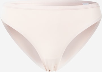 Slip Calvin Klein Underwear en beige : devant