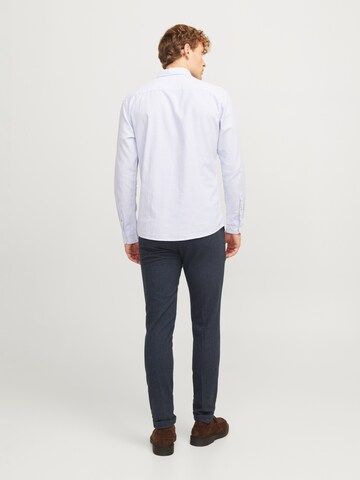 JACK & JONES Slimfit Hose 'JPSTMarco JJHenry' in Blau