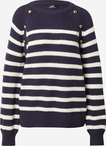 Pull-over Wallis en bleu : devant