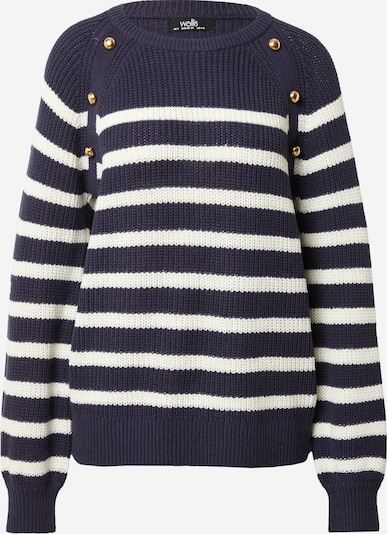 Megztinis iš Wallis, spalva – tamsiai mėlyna / balta, Prekių apžvalga