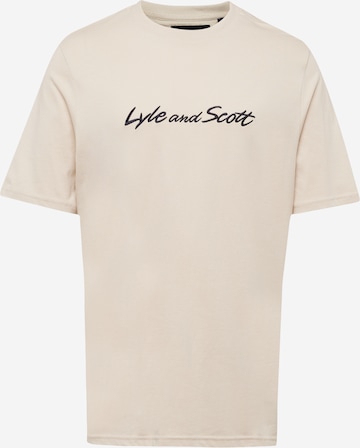 Lyle & Scott Shirt in Grijs: voorkant
