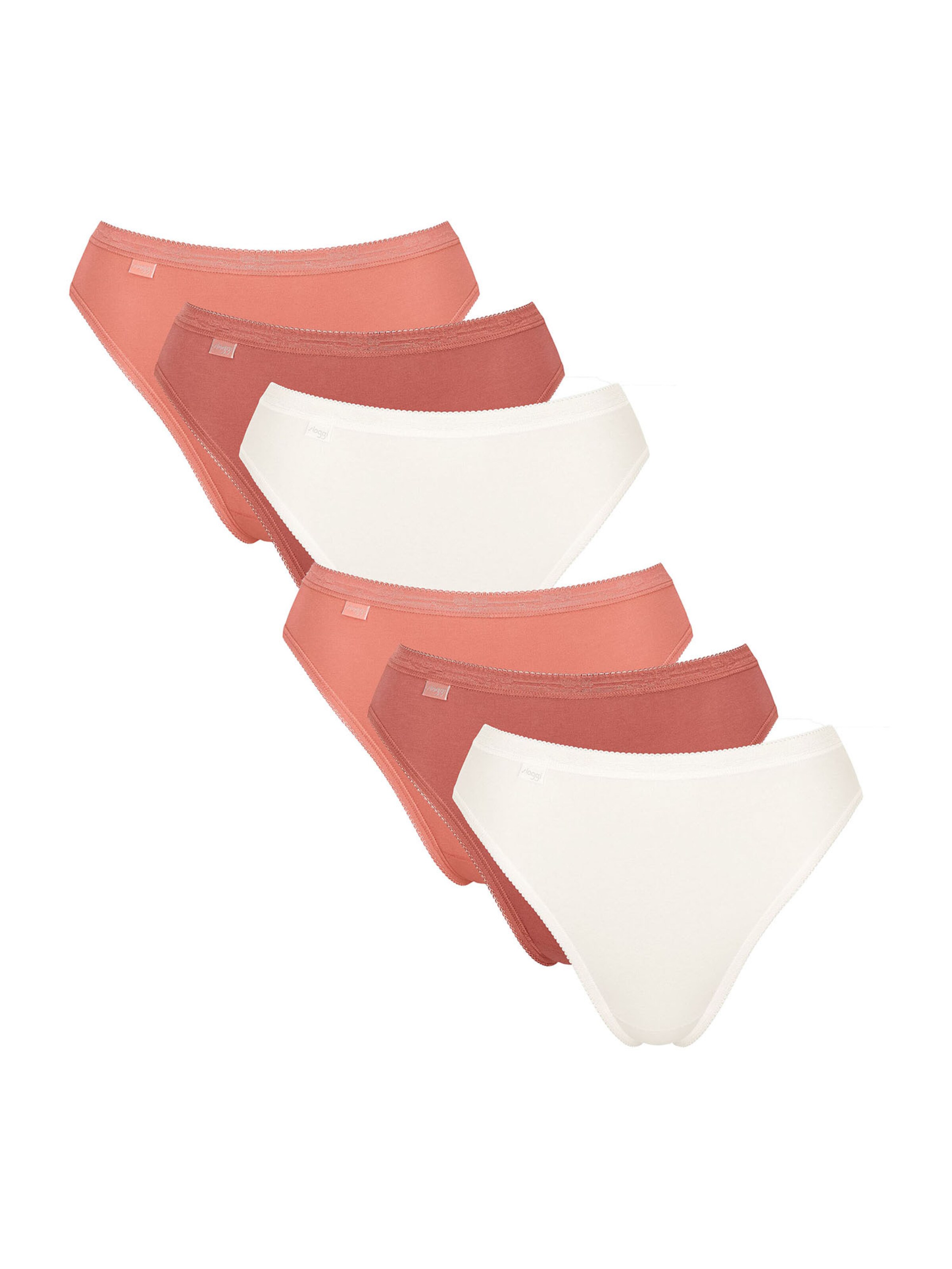 SLOGGI - Cueca 'Basic+' em laranja: frente