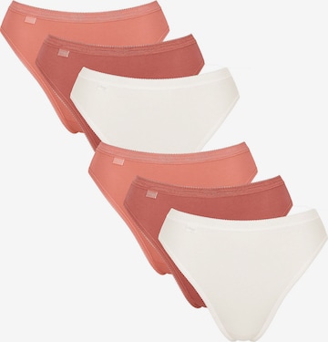 SLOGGI - Cueca 'Basic+' em laranja: frente