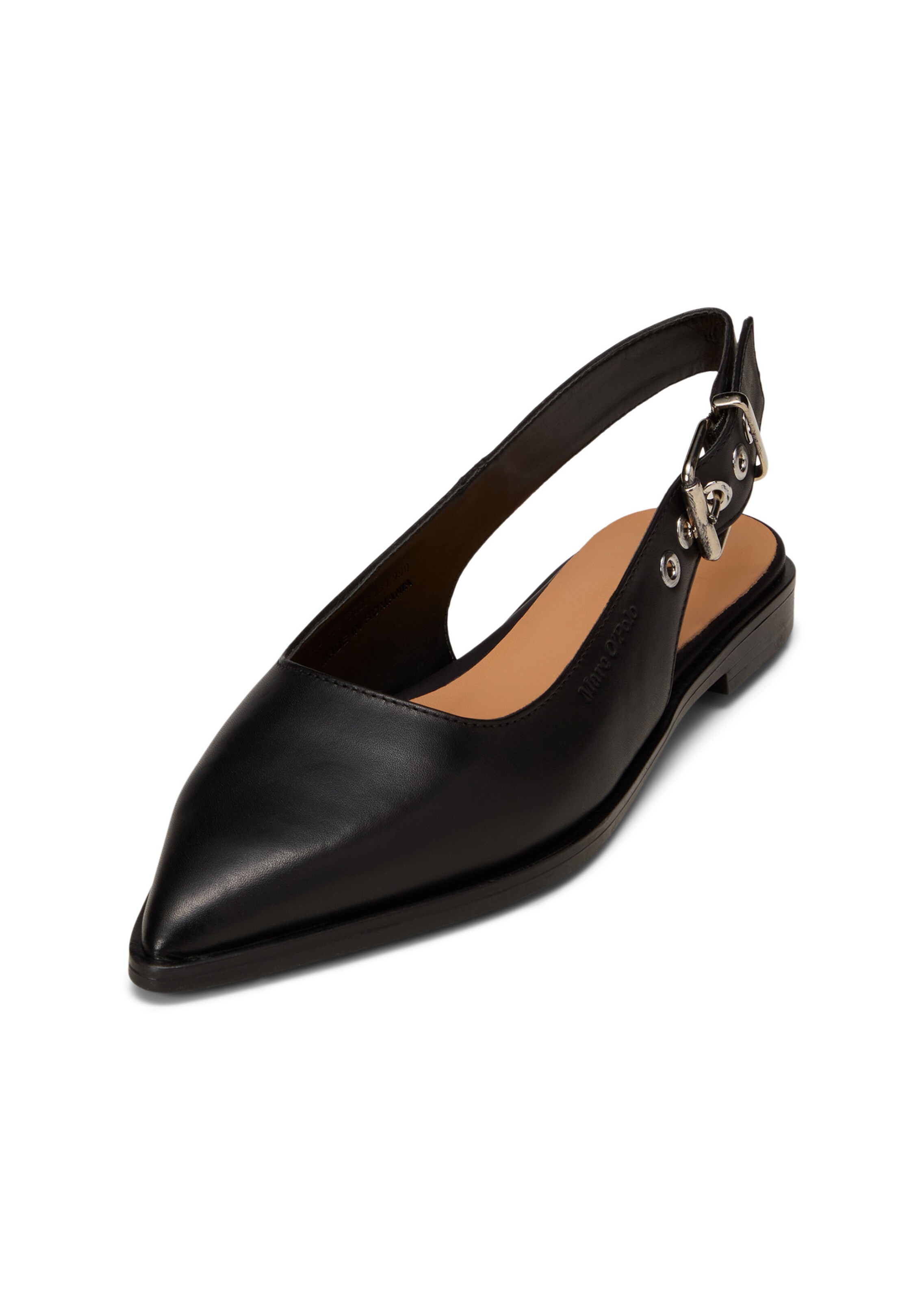 Marc O'Polo Ballerina 'Camilla' in Black: front