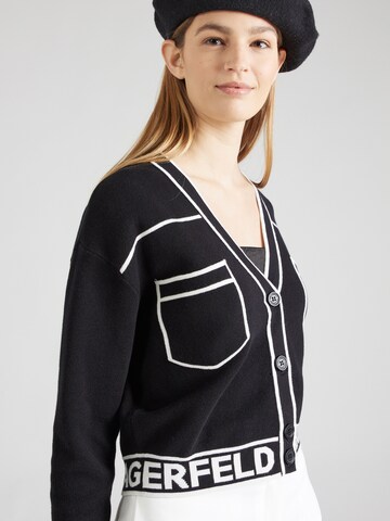 Karl Lagerfeld Cardigan i sort