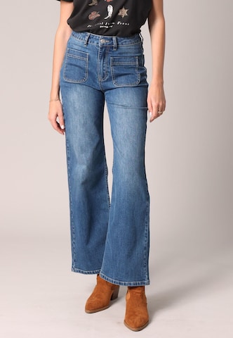 Loosefit Jean 'Lizette' Deeluxe en bleu : devant