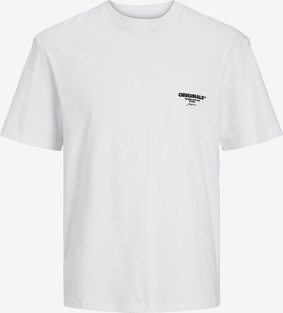 JACK & JONES Shirt 'BORA' in de kleur Zwart / Wit, Productweergave