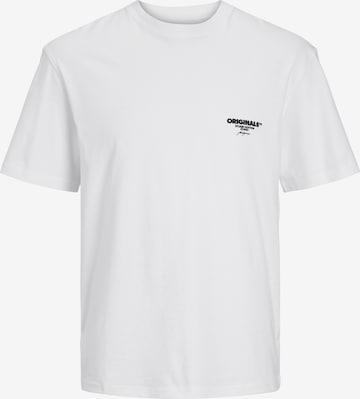 JACK & JONES Bluser & t-shirts 'BORA' i hvid: forside