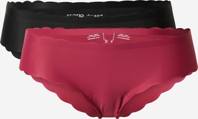 ESOTIQ Slip 'PEONY' in rot / schwarz, Produktansicht